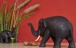 EGRO26-16 | Elefant, gehend, Rüssel oben, L:26/H:16 cm